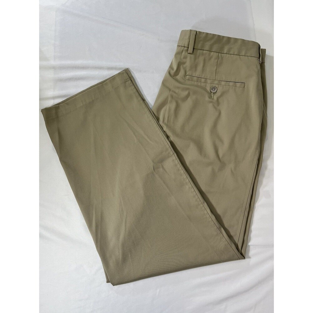 Pebble Beach Mens Performance Pants | 34x30 | Beige